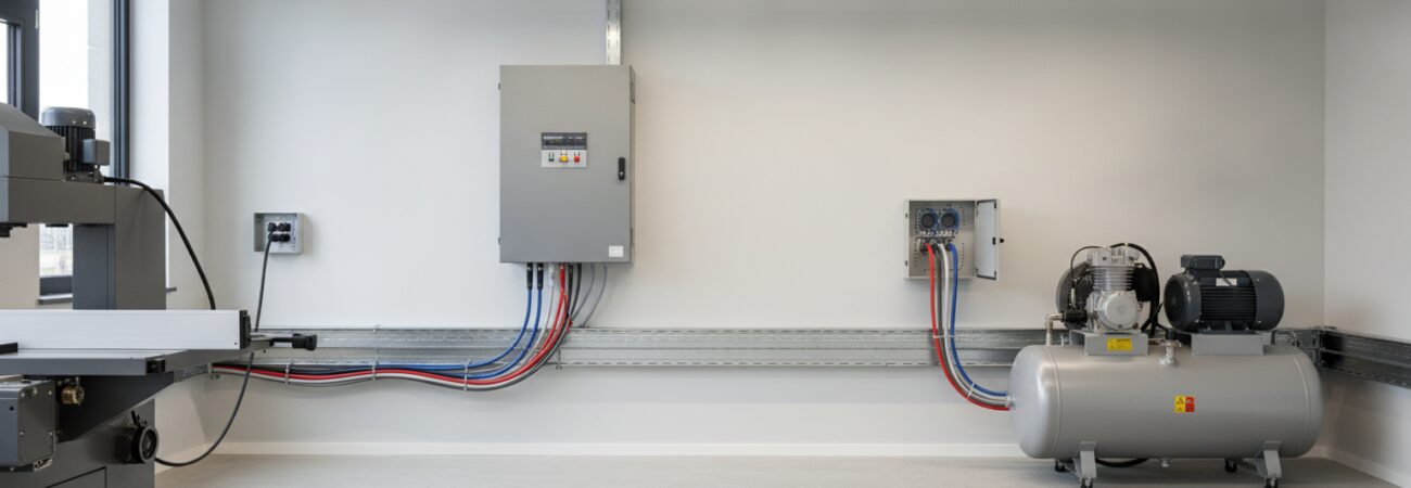 Wat is een 400 volt aansluiting voor een machine