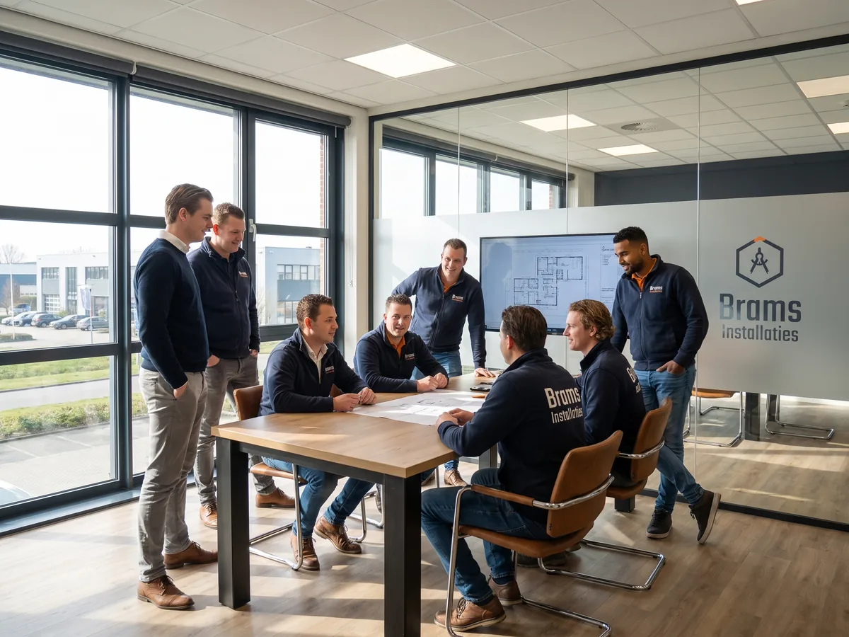 brams-installaties-teamoverleg-kantoor brams installaties teamoverleg kantoor