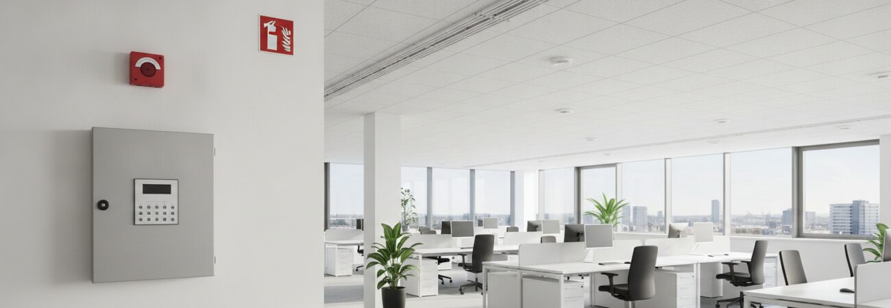Brandmeldinstallatie plaatsen