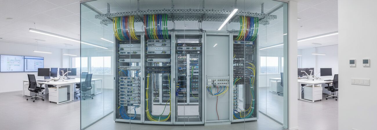 Data bekabeling aanleggen