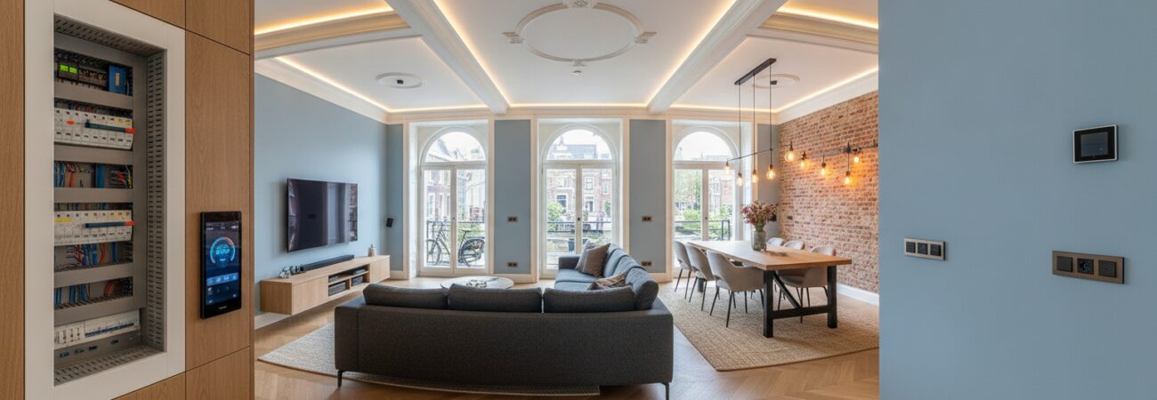 Elektra aanleggen renovatie
