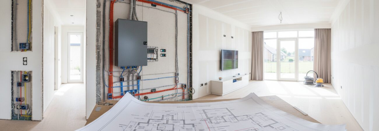 Elektra plan woningrenovatie
