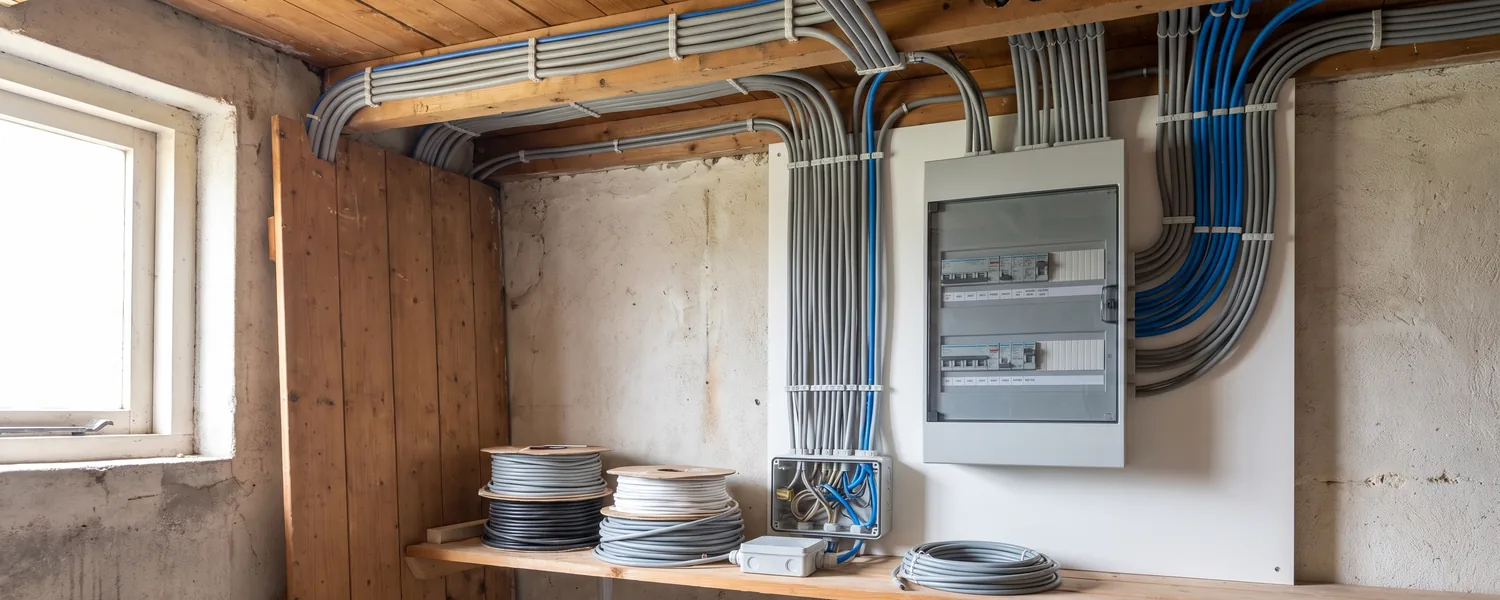 elektra renovatie meterkast kabels