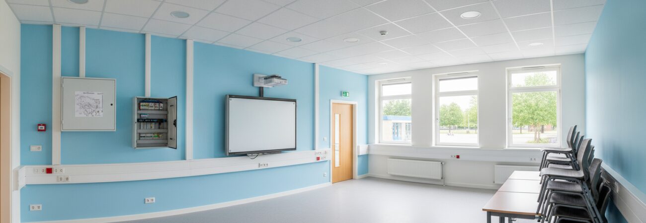 Elektra renovatie schoolgebouw