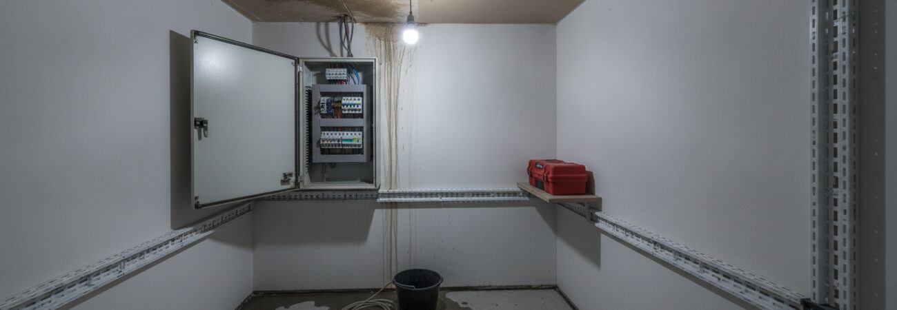 Elektra storing na lekkage
