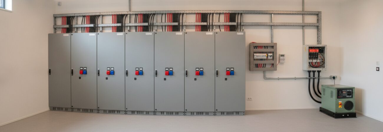 Elektra voor evenementenlocatie