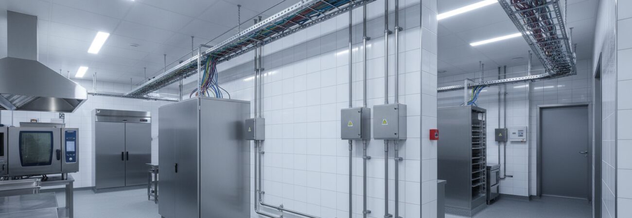 Elektra voor restaurantkeuken