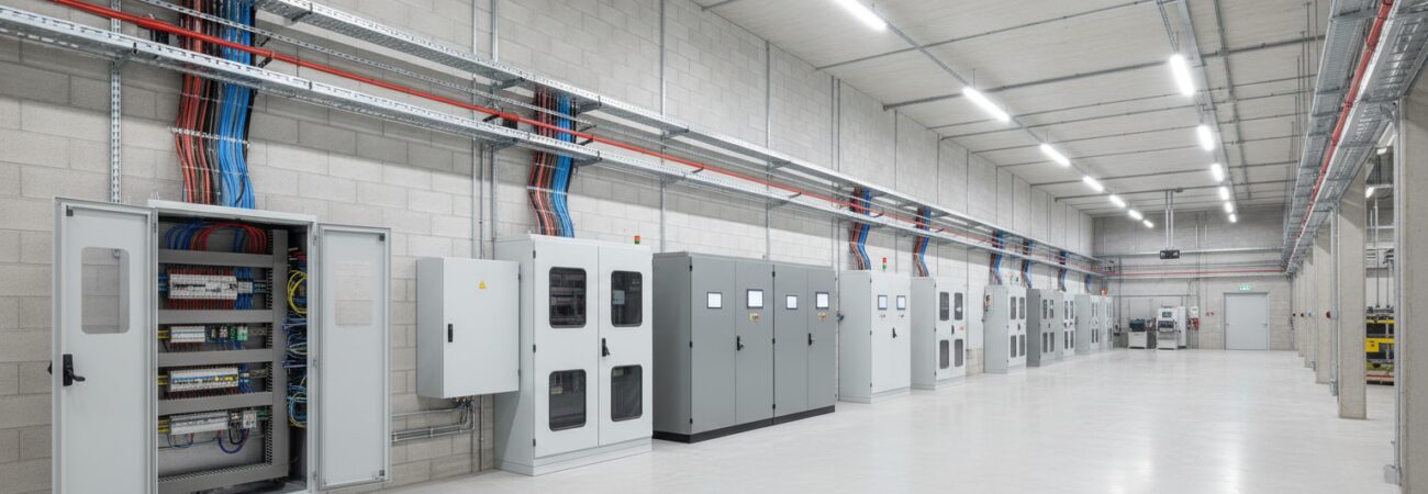 Elektricien voor productiehal