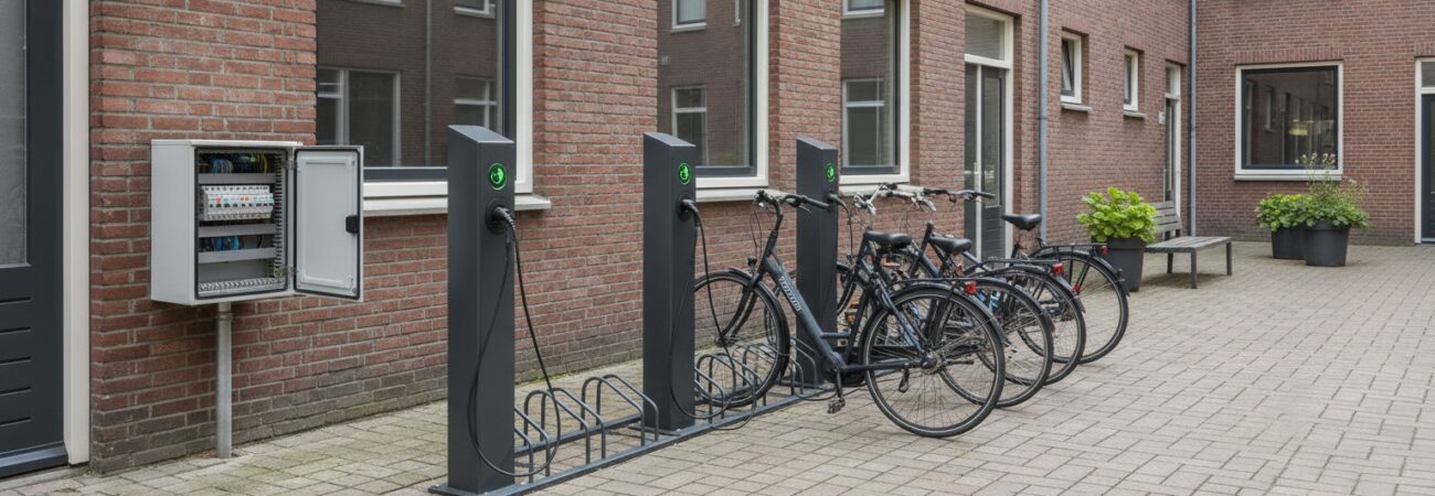 Elektrische fietsen laadpunt installeren
