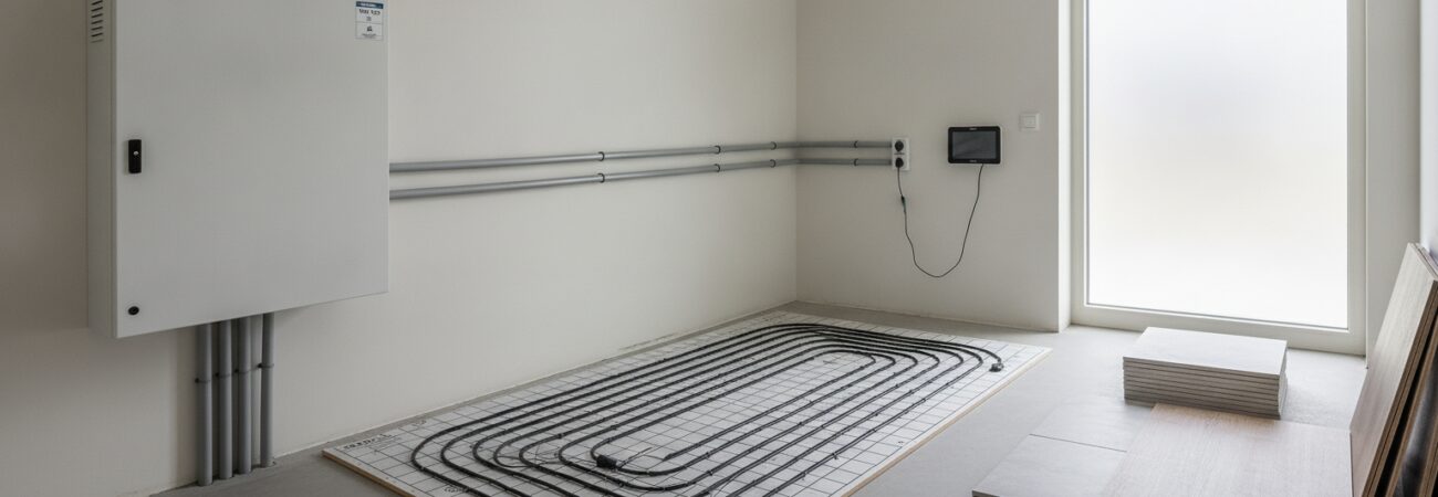 Elektrische vloerverwarming aansluiten