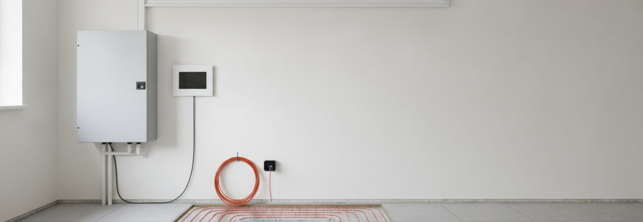 Elektrische vloerverwarming aansluiten: wat het is en wanneer je het kiest