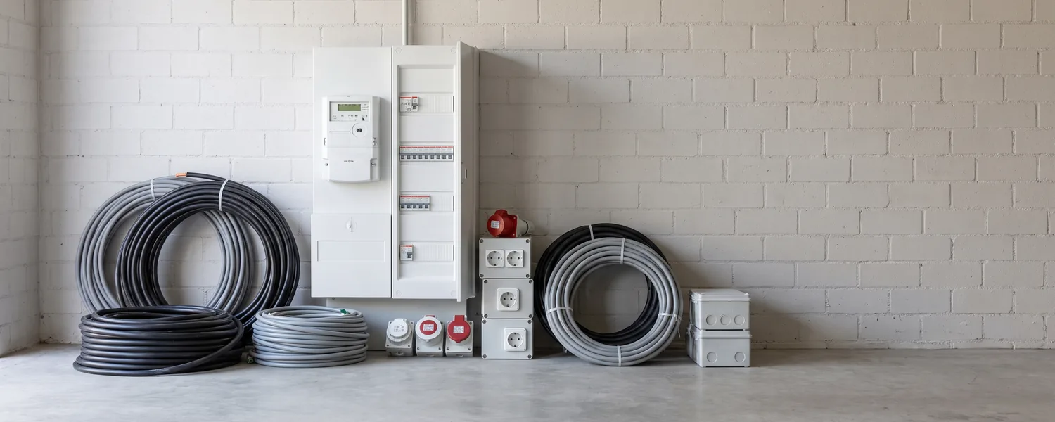 fase elektrische installatie kabels aansluitingen
