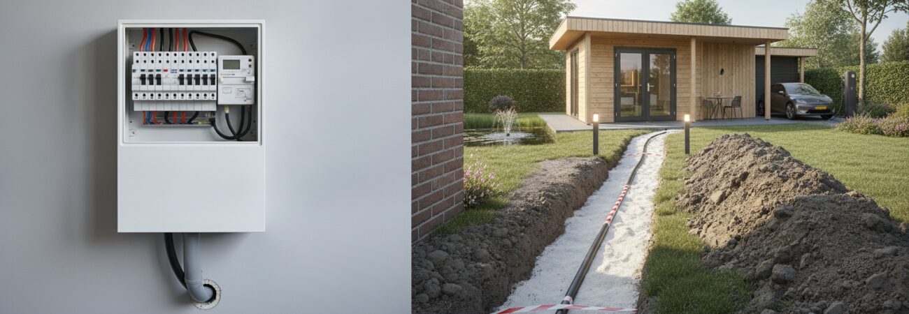 Grondkabel naar tuin leggen: definitie, nut en resultaat