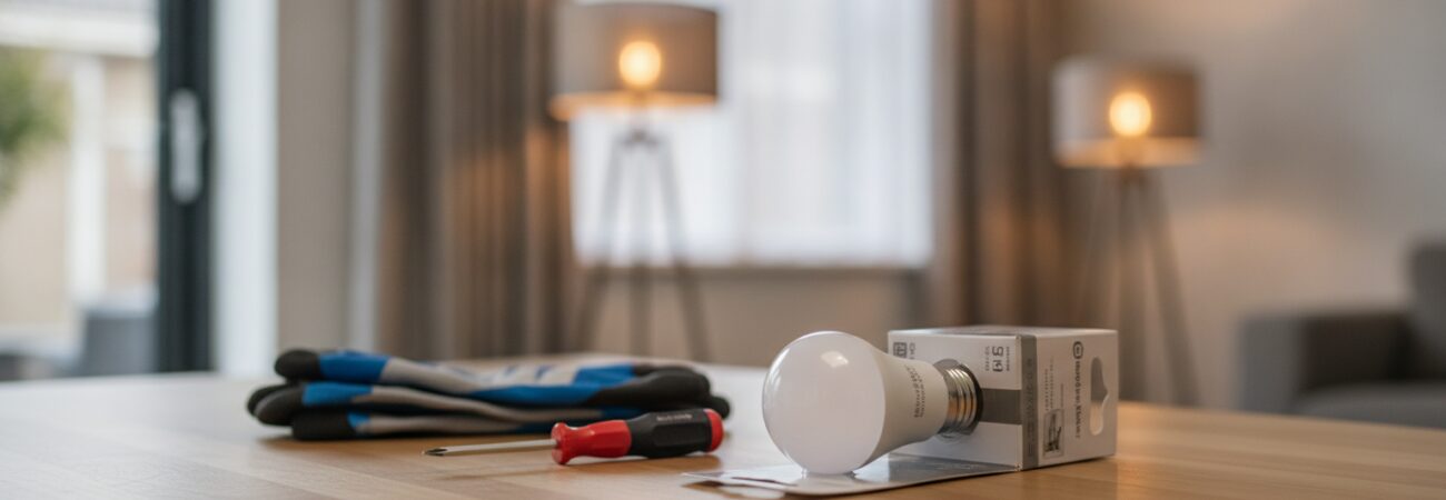 Hoe voorkom je schade aan elektra tijdens het vervangen van lampen?