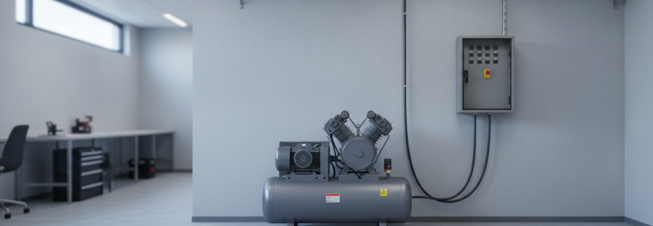 Krachtstroom voor compressor uitgelegd