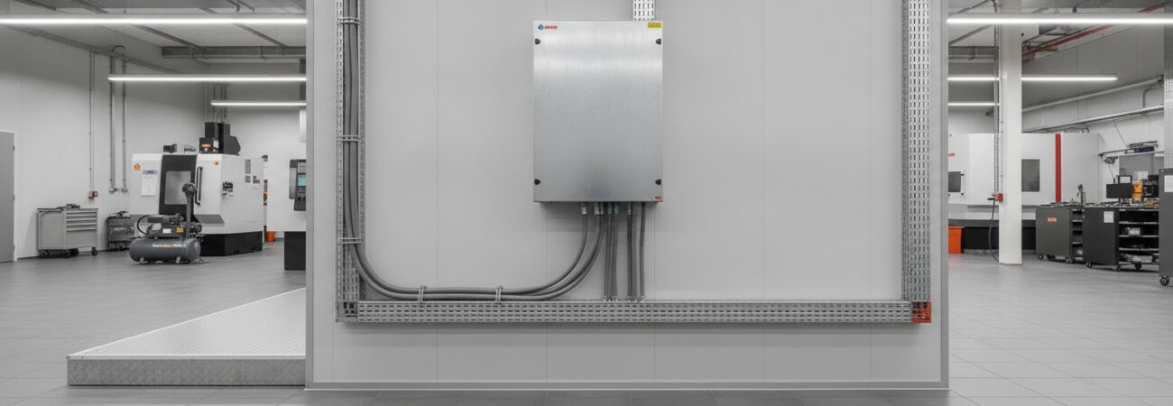 Krachtstroom voor werkplaatsmachines: veilig vermogen en continuïteit