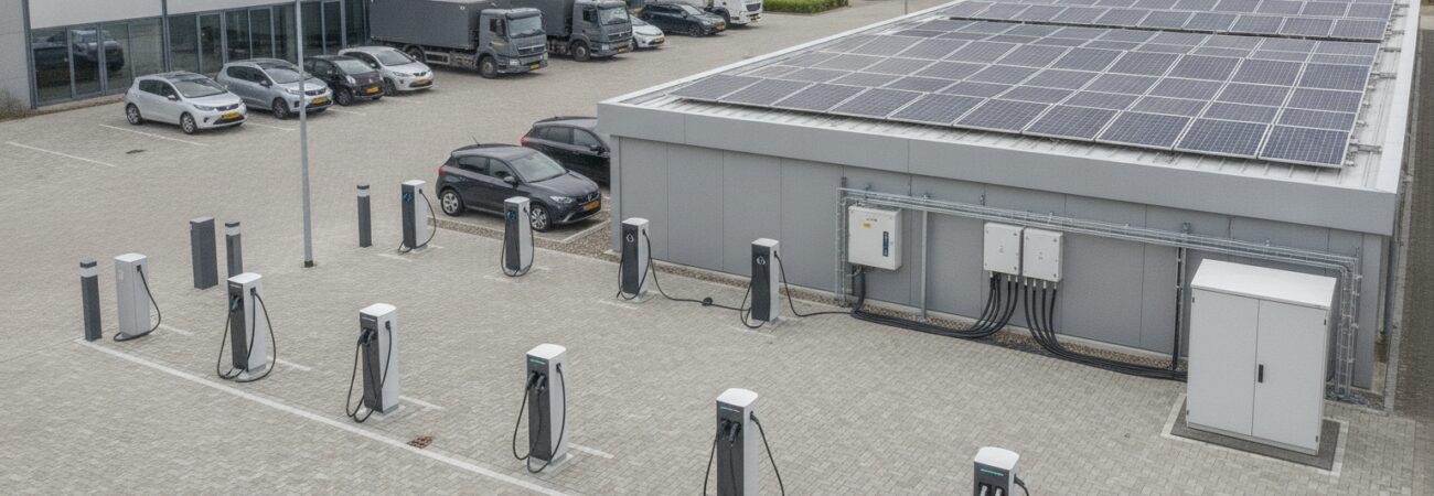 Laadinfrastructuur bedrijfsterrein
