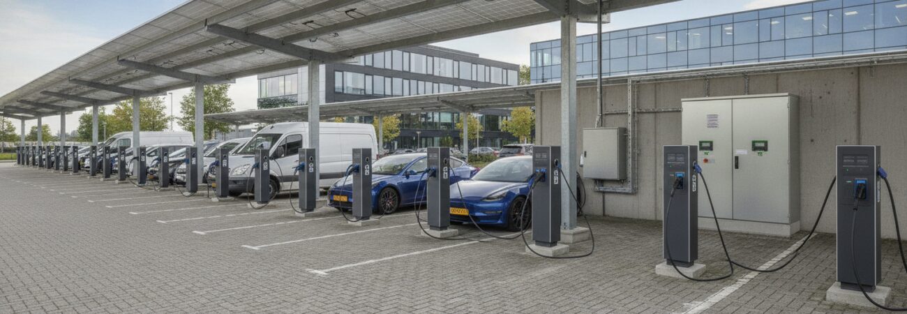 Laadpunten wagenpark bedrijf Laadpunten voor je wagenpark bij je bedrijf