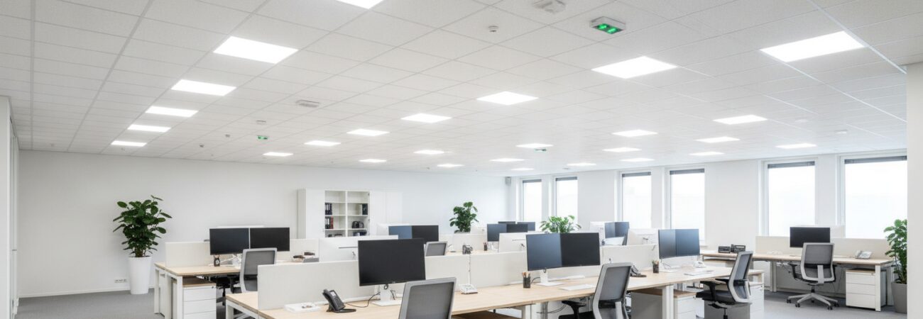 Led panelen kantoor plaatsen