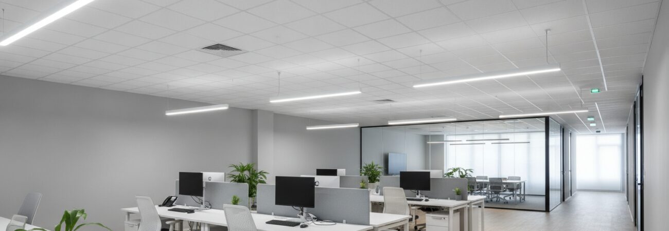 Wat is lijnverlichting in kantoor en waarom het werkt
