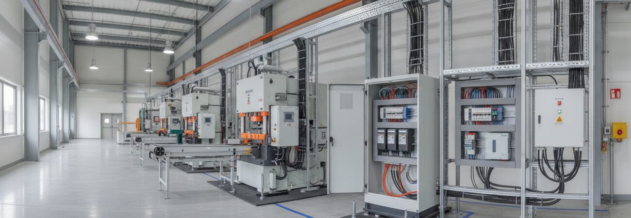 Machinegroep plaatsen bedrijfshal