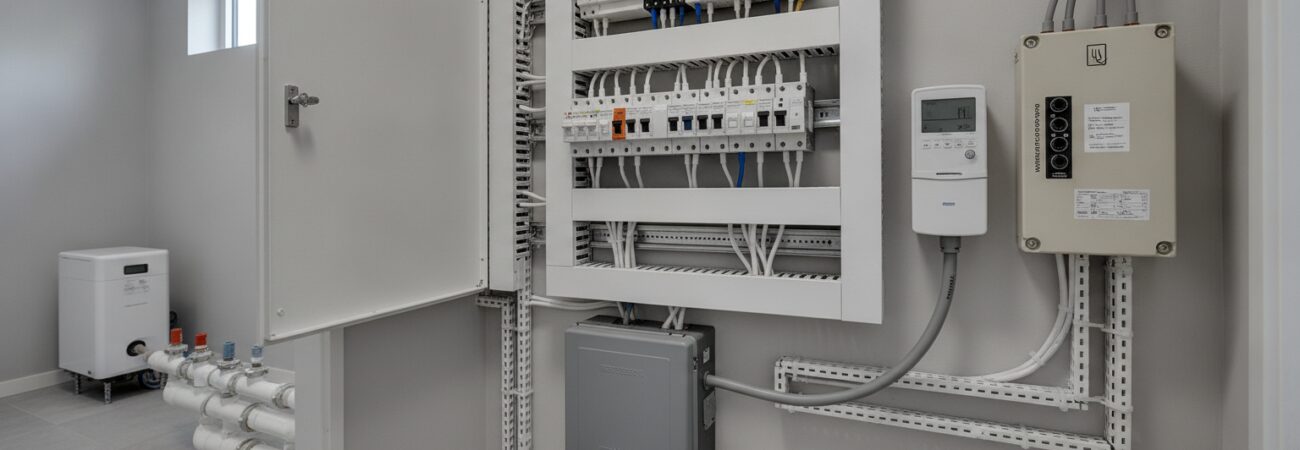 Meterkast aanpassen voor warmtepomp woning