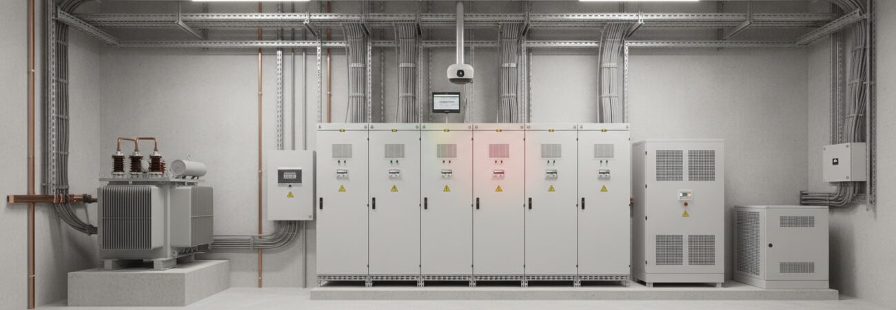 Onderhoud stroomvoorziening bedrijfshal