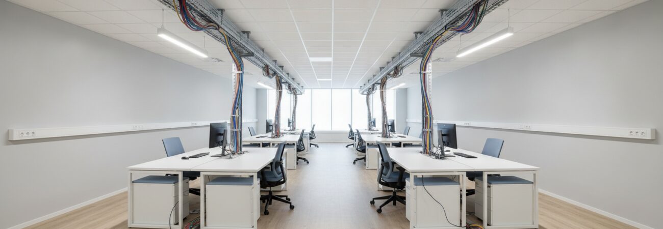 Opbouw elektra kantoorruimte Opbouw elektra kantoorruimte: wat het is en wat je nodig hebt
