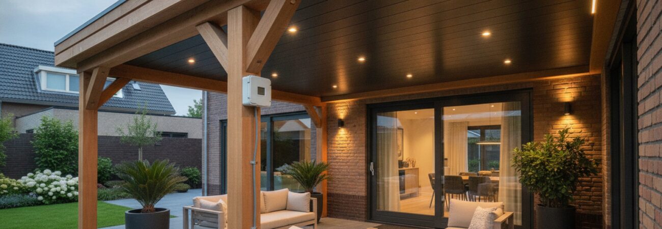 Overkapping verlichting aansluiten zonder gedoe