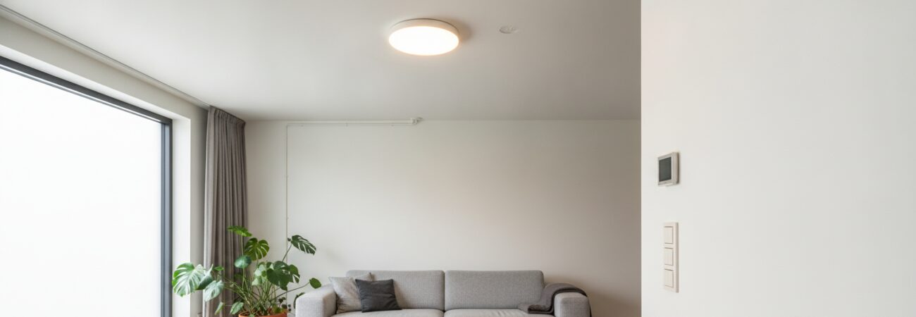 Plafondlamp vervangen