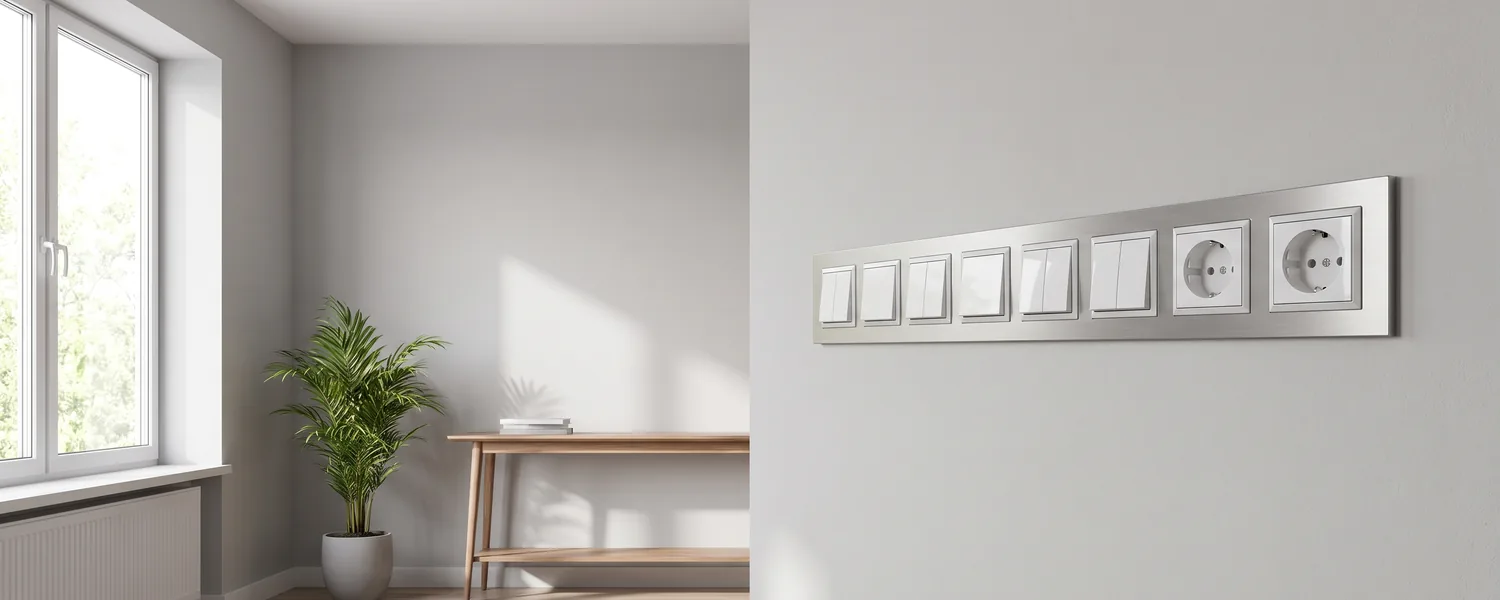 schakelaars moderne wandschakelaars interieur