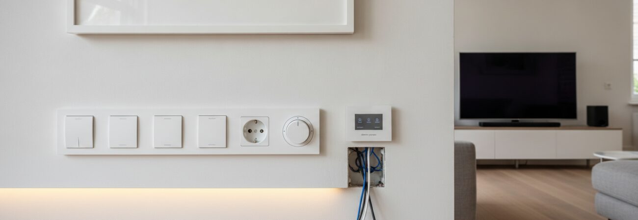 Schakelmateriaal installeren