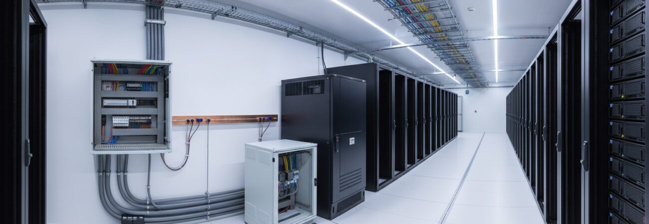 Serverruimte elektra voorbereiden