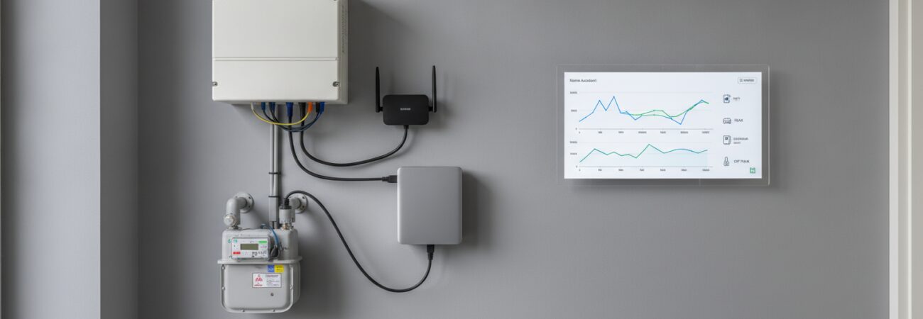 Slimme energiemeter uitlezen
