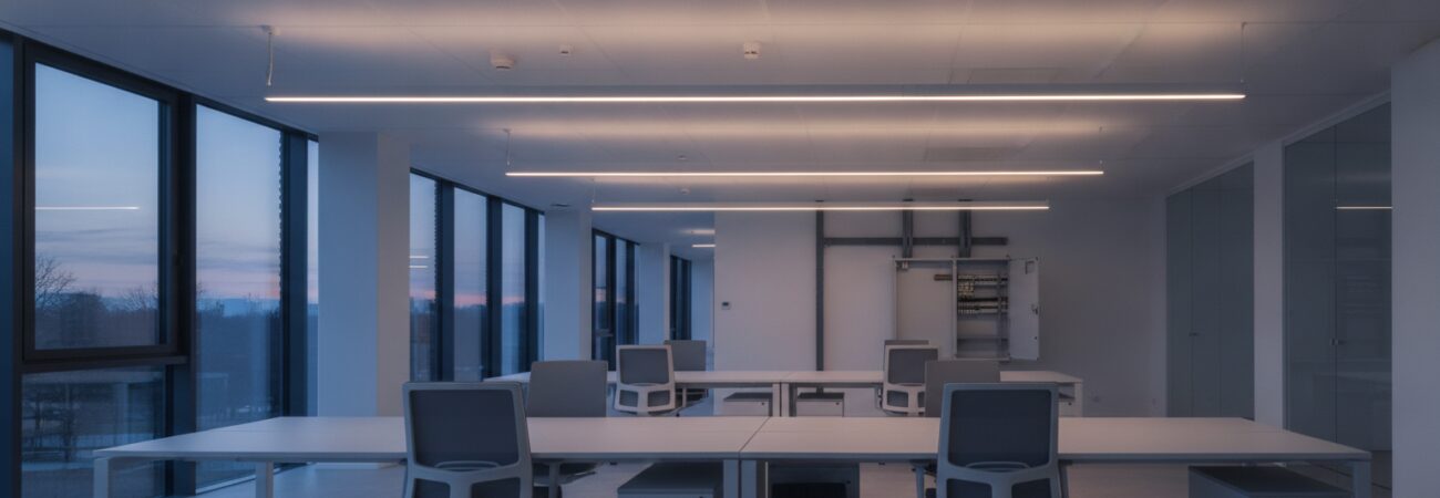 Slimme verlichting kantoor die werkt voor jouw team