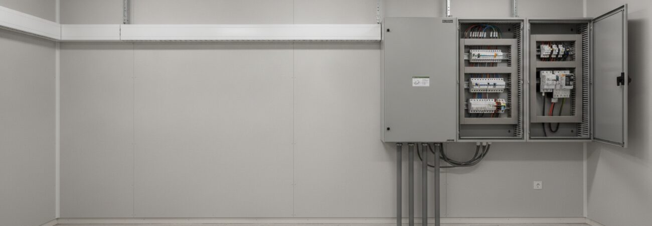 Stroompunten bedrijfsruimte laten maken