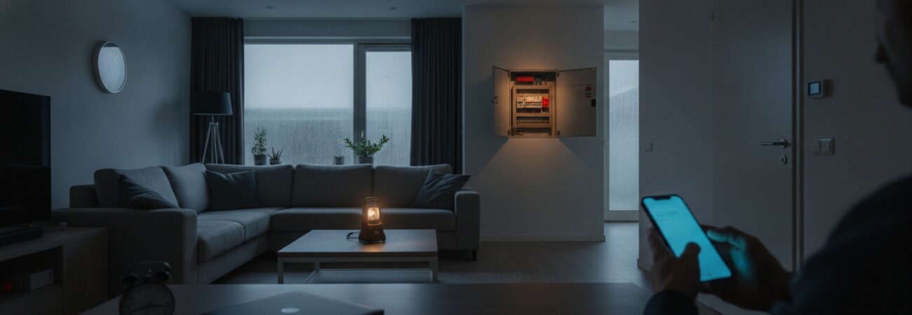 Stroomstoring verhelpen