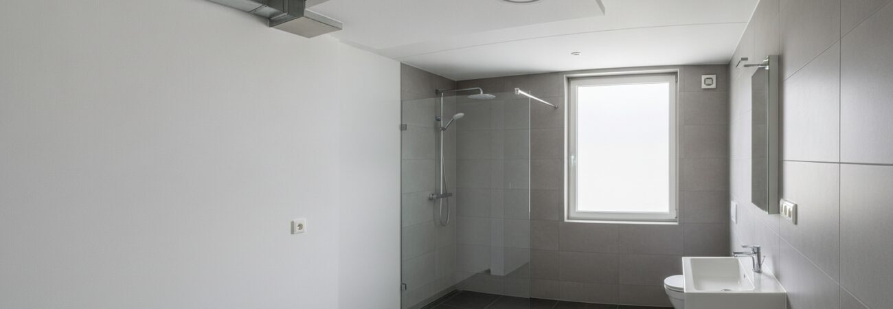 Ventilator badkamer aansluiten
