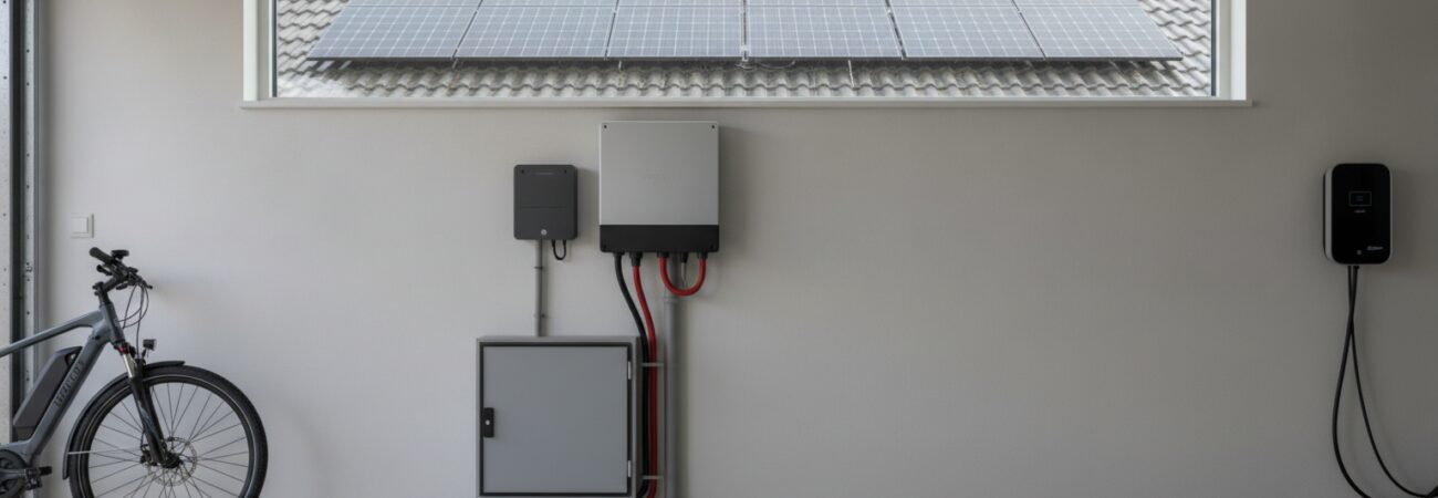 Zonnepanelen omvormer vervangen