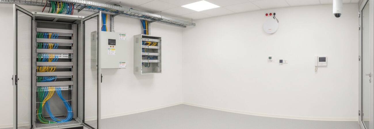 Zwakstroom installatie bedrijfspand