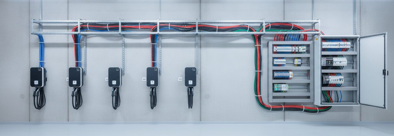 8 tips om laadpunten en machines netjes over fasen te verdelen.